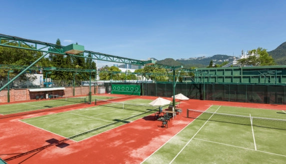 Tennis courts